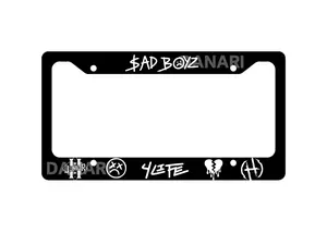 Sad Boyz 4 Life License Plate Frame, Aluminum Car License Plate Frame, Custom Truck Automotive License Frame, Car Accessories