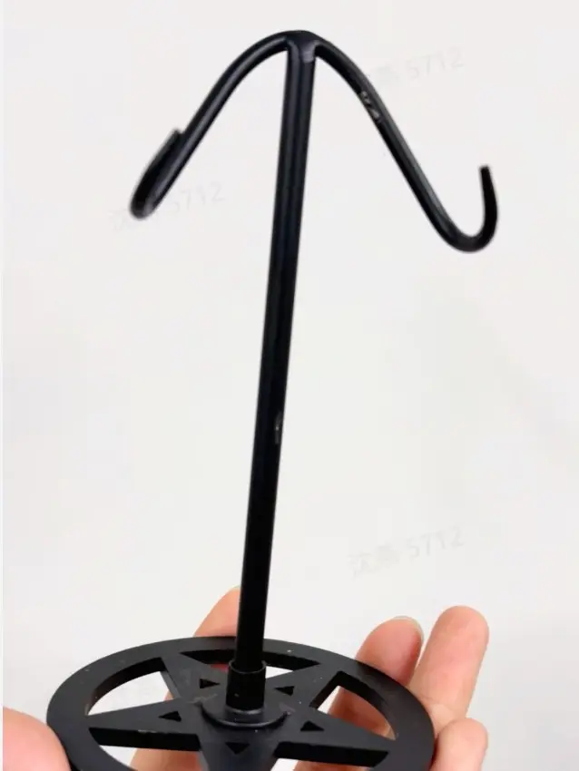 Julia(12784)gc.Black color metal stand for specimen 4 pcs