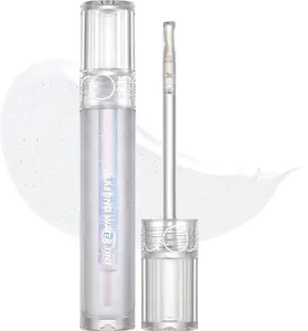 [Rom&nd] Glasting Water Gloss (2 Colors), Shimmery Finish, Plumping, Glazed Glass Lips, Hydrating & Moisturizing, Korean Lip Gloss, Water Bomb, Shiny & Glowy, Sheer &Transparent Glossy Lipstick Clear