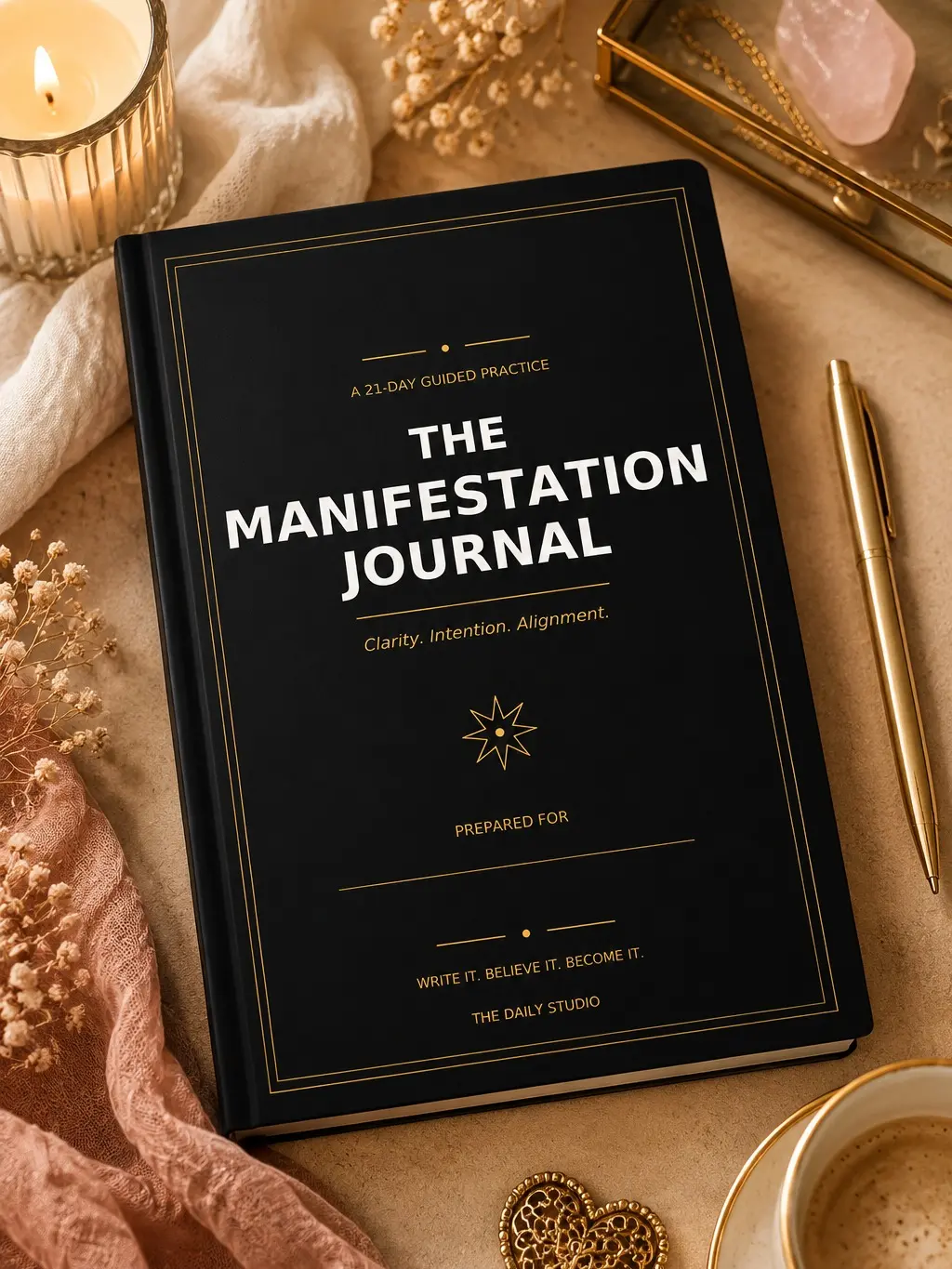 The Manifestation Journal: A 21-Day Guided Practice for Clarity, Intention & Alignment