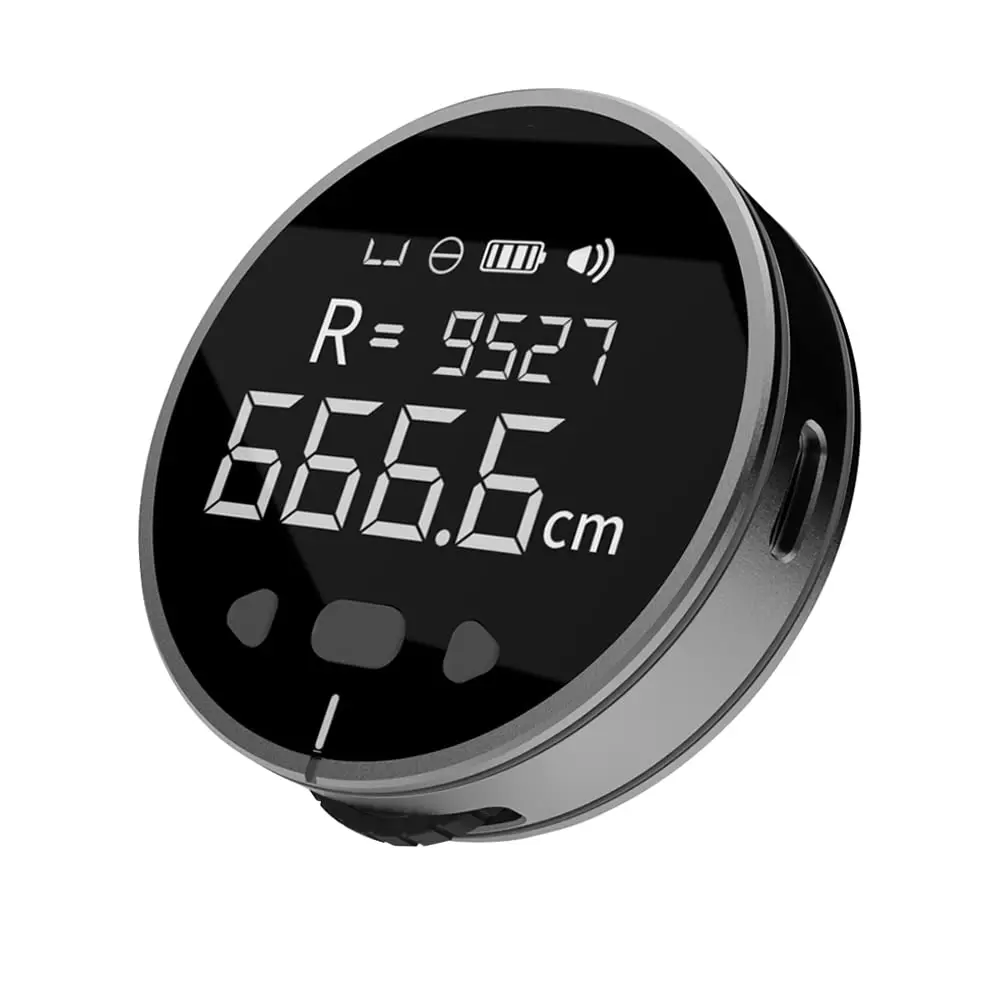 324 Ft Electronic Digital Tape Measure with LCD Display Digital Ruler Rechargeable Small Smart Rolling Measuring Tool for Flat Curved Diameter Odd Shape Ideal Surprise for You