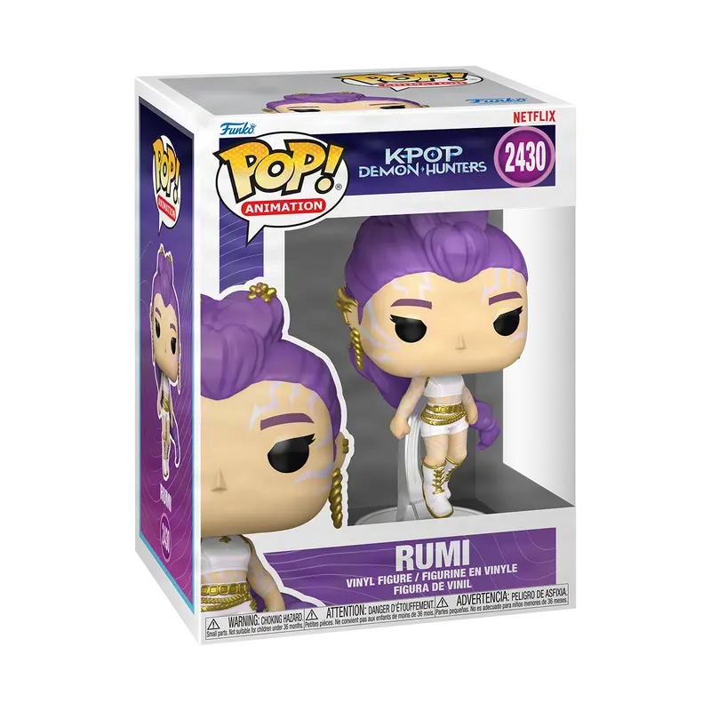Funko Pop! K-Pop Demon Hunters - Rumi #2430 Collectible Pop Vinyl Figure