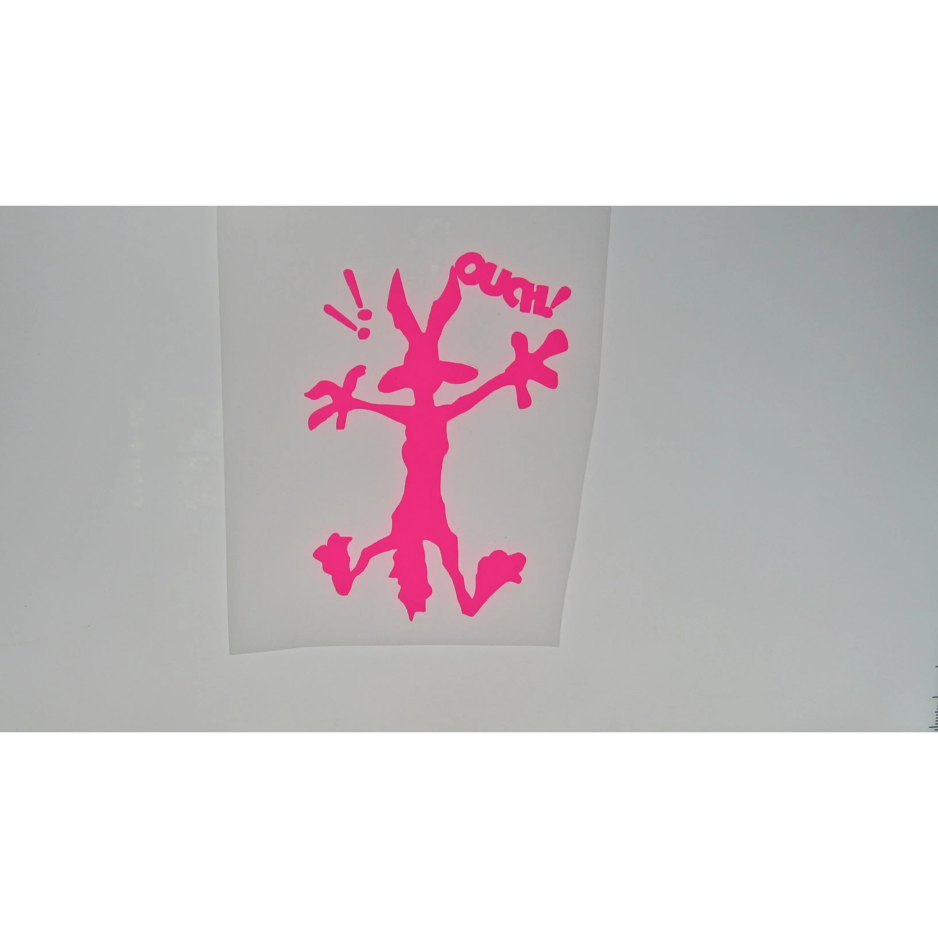 Ouch Wiley Coyote Decal