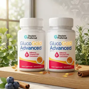 Gluco Gold Blood Balance Advanced Support Glycogen Supplement 2 Pack for Blood Sugar and Metabolic Wellness Support