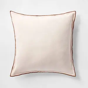 Oversized Linen Square Throw Pillow - Threshold designed with Studio McGee