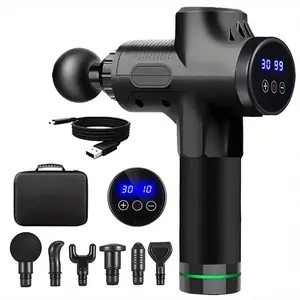 Massage Machine, Professional Massage Machine for Back, 1 Set Electric Massage Machine, Handheld Muscle Massager, Massage Therapy Tool, Portable Muscle Relaxation Device for Home Gym