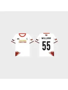 Summer Round Neck Casual Thailand Men's and Women's Gmm tv Sports Meeting Jerseys 3D Printed Short-sleeved Red Team T-shirts