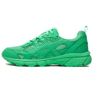 Comme Des Garcons Shirt x Asics Men's Green Low-Top Running Shoes with Comfort, Durability, and Breathability Trending Shoes, House White Official Shoes to Get / Maison Mihara