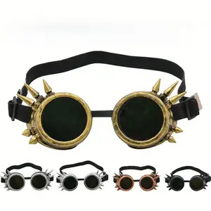 Glasses Punk Vintage Glasses Liuding Outdoor Sports Glasses Decorative Windshield Halloween Sunglasses magnetic goggles