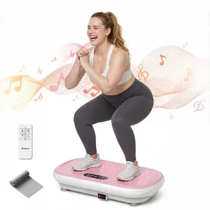 【Event Exclusive】MERACH 440lbs Weight Capacity High Power Vibration Plate Bluetooth Remote Control Vibration Machine 4 Workout Modes Exercise Machine TikTokShopBlackFriday