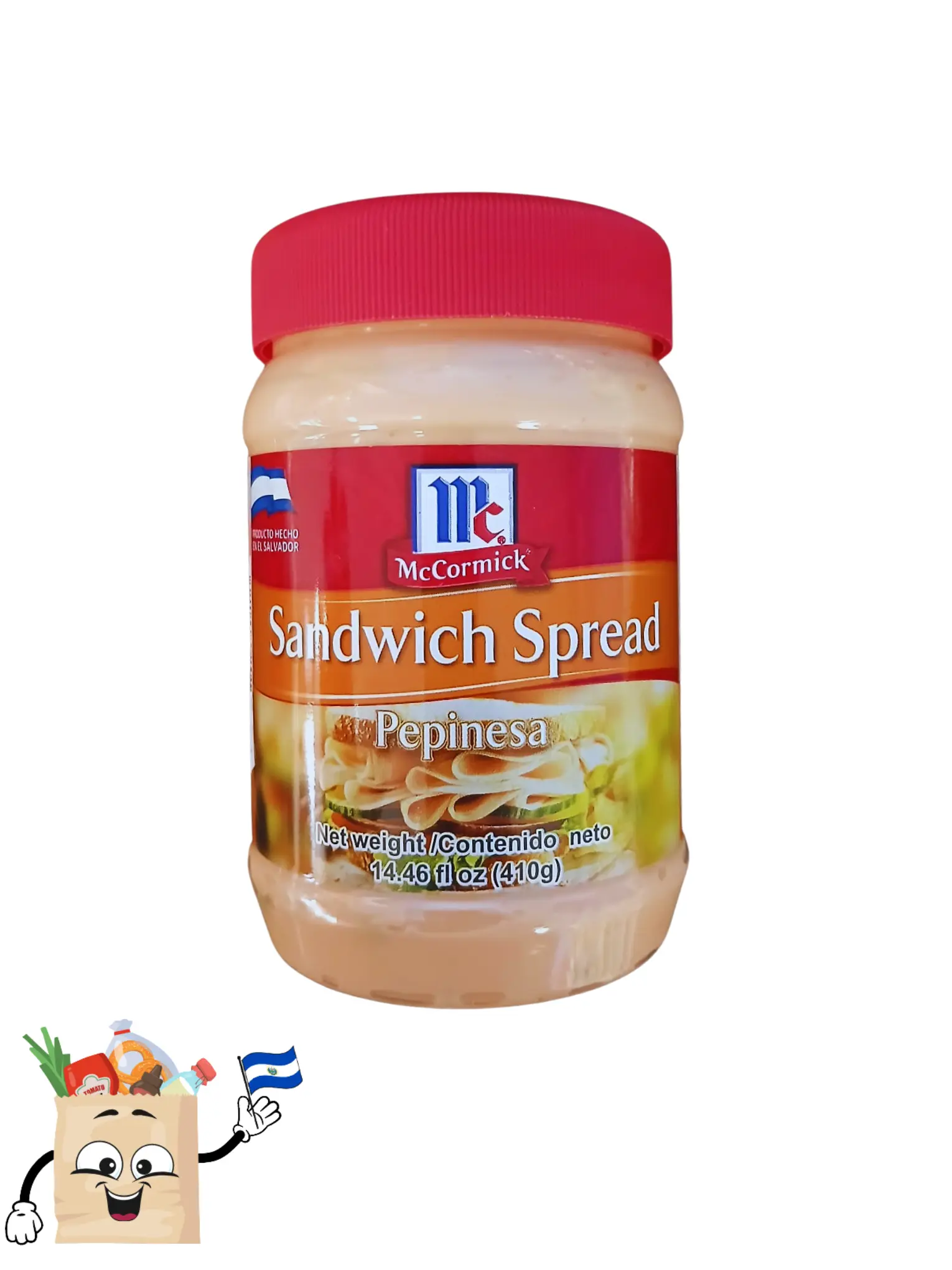 Pepinesa McCormick Sandwich Spread 14.46 Fl Oz - Flavor Dip for Sandwiches and Dips