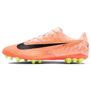 Nike Phantom GX Academy AG Football Cleats - Men's & Women's Footwear with Comfortable Artificial Grass Studs, Orange Trending, House White Official Shoes (Maison Mihara)