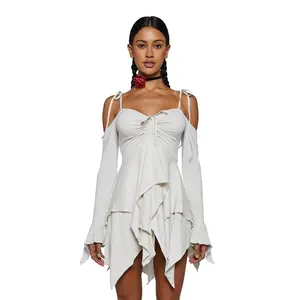 F is For Fairies  Handkerchief Dress - Ivory