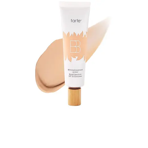 tarte BB Blur Tinted Moisturizer - Broad Spectrum SPF 30 Facial Sunscreen, Hydrating, Brightening, Vegan, Pore-Smoothing, Medium Coverage (Light Shade), Cosmetic Makeup Product