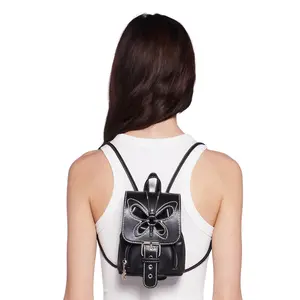 Feeling Good Butterfly Backpack - Black