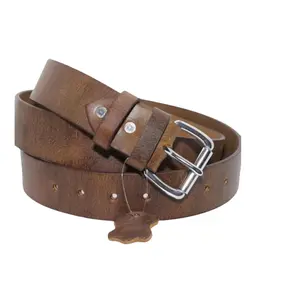 Leather Belt for Men-100% Genuine Buffalo American Handmade By Amish Made, Full-Grain Jeans work belt Heavy duty 1.5" Width Replaceable Buckles Casual Waistband Casual Modern Waistband