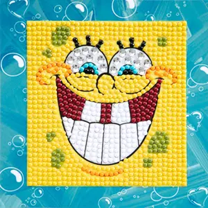 Diamond Dotz DOTZIES SpongeBob Cameo Diamond Painting Kits - 5.1" x 5.1"