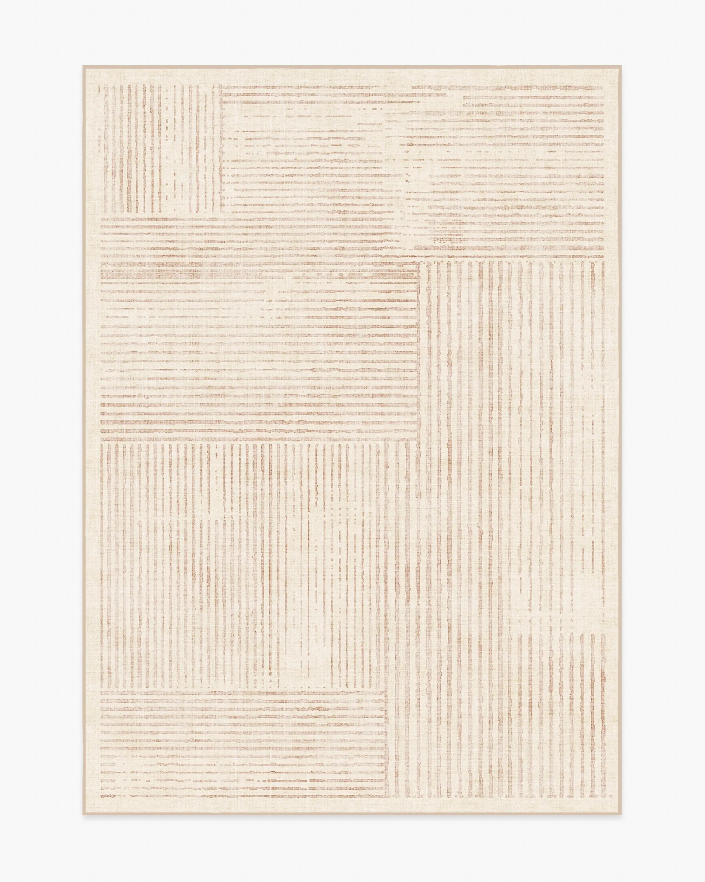 Linear Oasis Neutral Rug