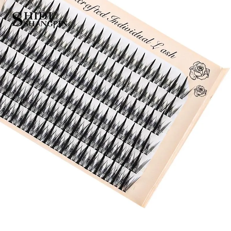 246 Bundles Professional Makeup Individual Lashes Cluster Spikes Lash Wispy Premade Russian Natural Fluffy False Eyelashes 2026 New