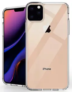 Case for iPhone 11 Pro, Clear [Aquaflex] Transparent Flexible TPU [Shock Absorbing] Cover for Apple iPhone 11 Pro (2019, 5.8" Model)