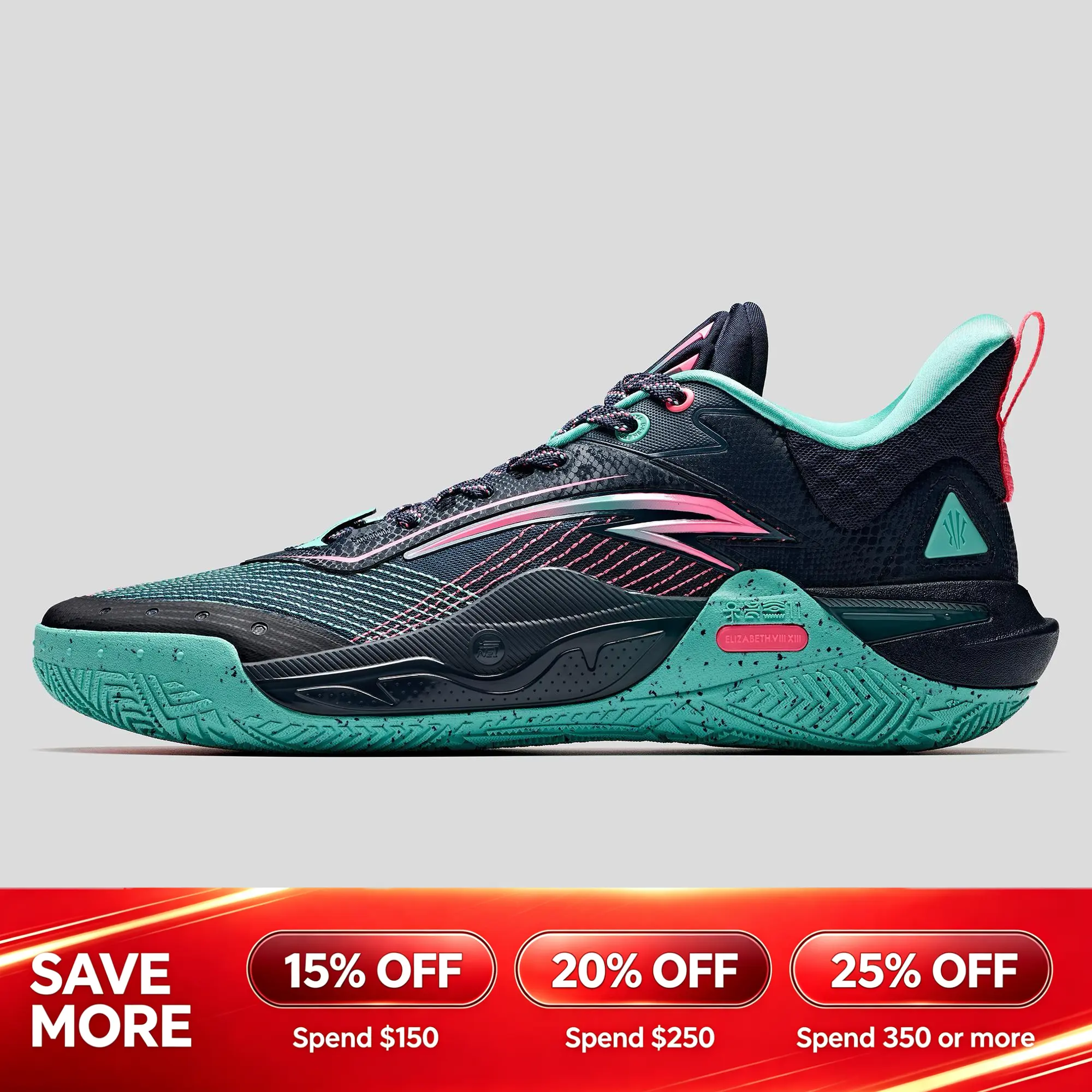 ANTA Men KAI 1 Speed "CELESTIAl"  Basketball Shoes Kyrie Irving Responsive Resistant Sports Shoes