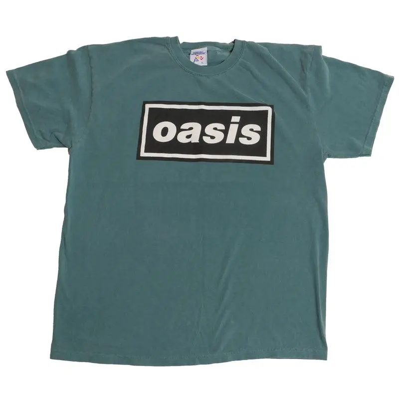 [SALE OFF 25%] OASIS LOGO T-shirt, Unisex Cotton Tshirt