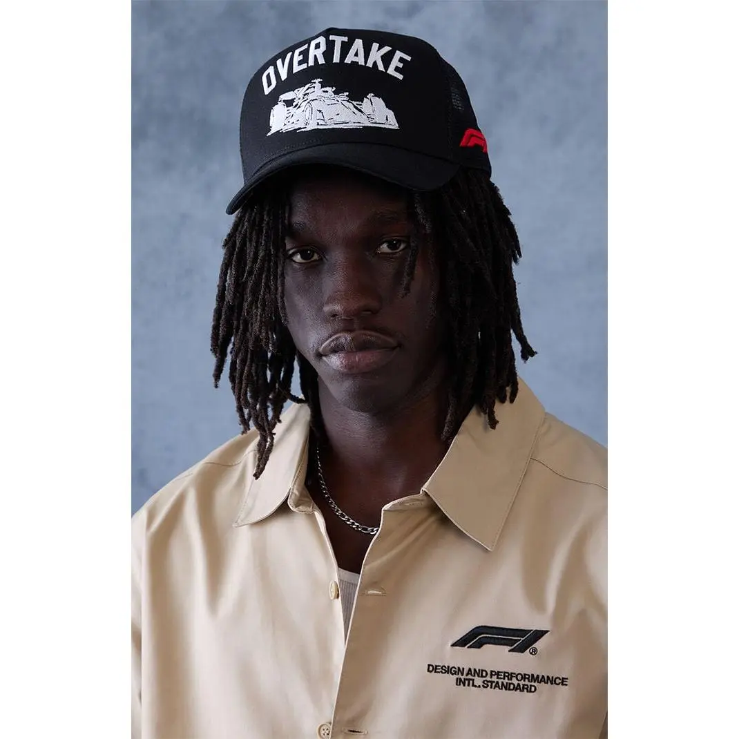 Formula 1 Men's x Pacsun Overtake Black Snapback Hat