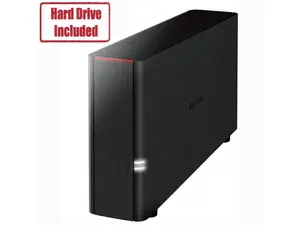 BUFFALO LinkStation 210 1-Bay Personal Cloud Network Storage 6TB (1x6TB) with Hard Drives Included
