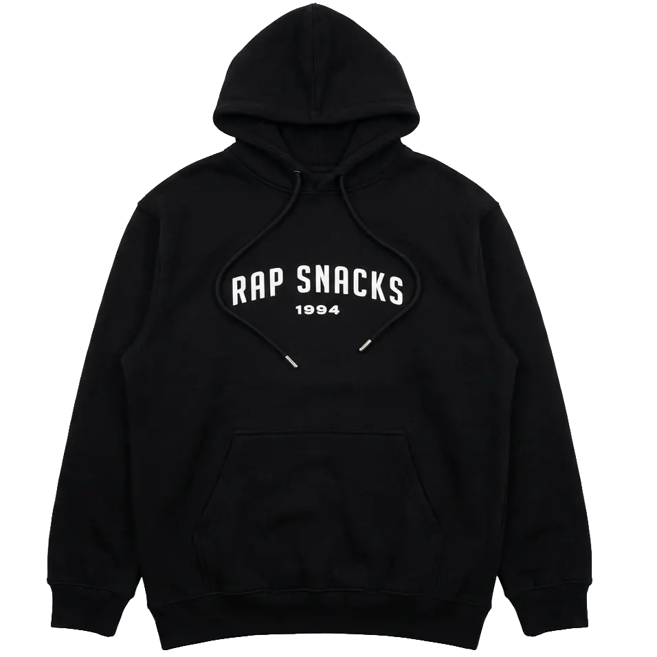 HIP HOP SAVED MY LIFE Hoodie | Black