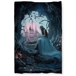 MWW C1DCTXLWGQYK2M Morose Cave Black Twin Size Extra Long Duvet Cover - Decorative, Comfortable, Machine-Washable Bedding for Chic Home Decor, Decorative Duvet Covers, Comfortable Duvet Covers