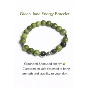 Green Jade Energy Bracelet Green Jade Energy Bracelet