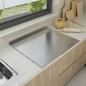 Stainless Steel Cutting Board, Durable Material, Easy to Clean, Kitchen Essential, Perfect Gift for Father's Day and Parents, Durable Cutting Boards