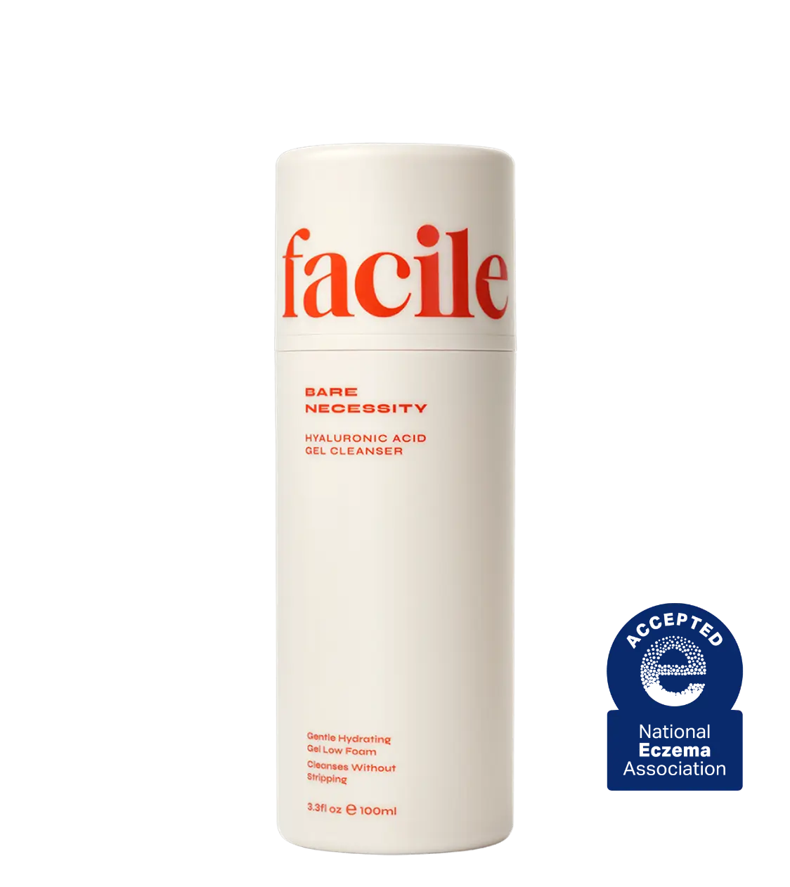 Bare Necessity Hyaluronic Acid Gentle Foaming Cleanser Facial Cleansing Skin Repair