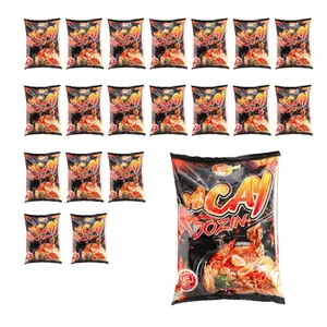 Dozin Korean Spicy Chewy Instant Noodles, 137g Each - 20-Pack Combo, Ambient Pantry Food Item