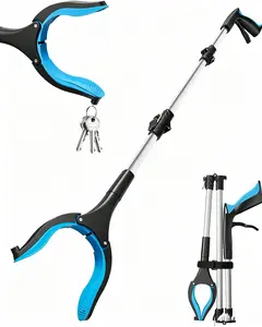 Heavy Duty 32 Inch Foldable Grabber Tool, Long Reach Pick Up Stick for Seniors, Trash Collection & Surgery Recovery Gifts