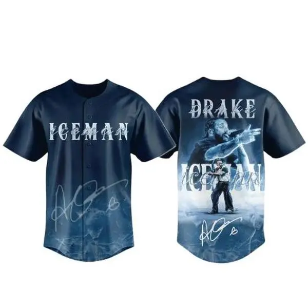 Drake Ice Man Legend 2026 Baseball Jersey