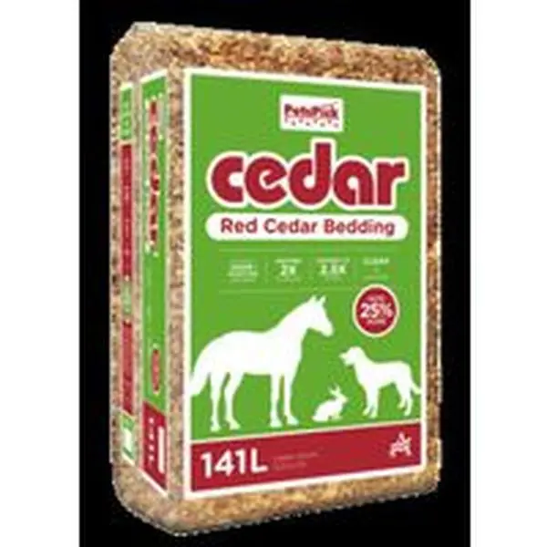 0.4 Cubic ft. Shaving Cedar Bedding for Animals