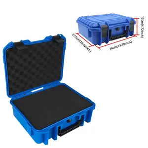 1pc Waterproof Dustproof Plastic Tool Box Home Repair Toolbox High Strength Safety Storage Case Photographic Equipment Protection Carrying Organizer