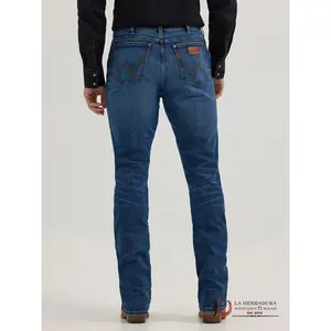 WRANGLER MEN'S JEANS RETRO RELAXED BOOT DARK BLUE WASH 112365299 WRT20