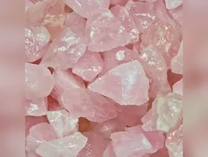 Rough Rose Quartz Crystals