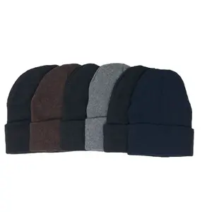 Fashion Solid Color Beanies (Black, Gray, Navy, Brown,