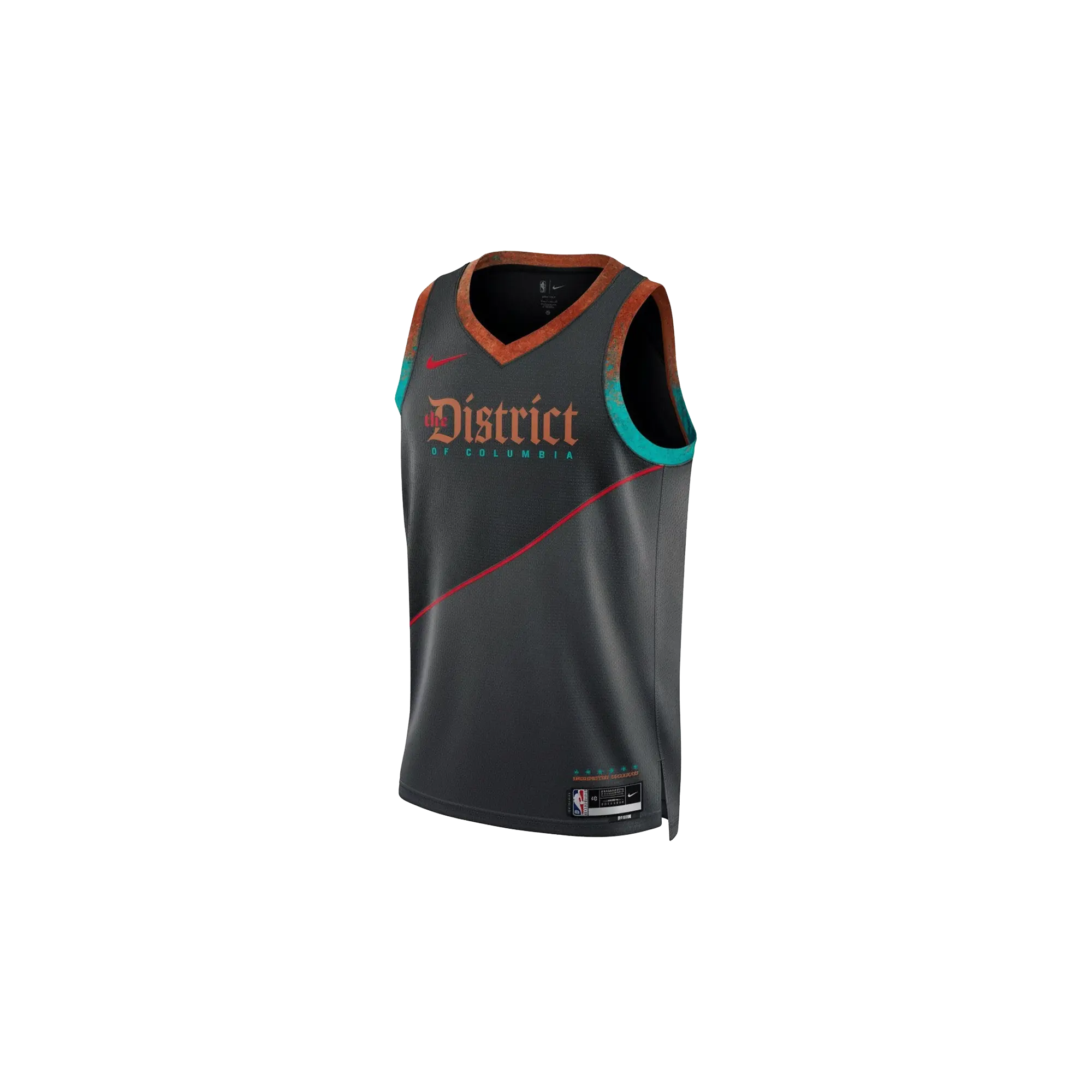 NBA Washington Wizards City Edition Swingman Jersey 23 "Gray / Black" DX8552 010