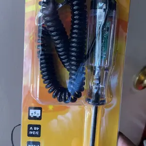 Enhanced Automotive Test Light, 3V-48V Digital Fuse Tester with Automatic Bidirectional Tester, Portable Design, and Precise Measurement for , RV, and