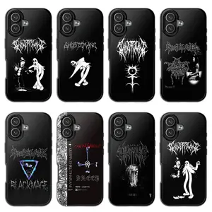 Ghoste Mane Inspired Phone Case – Dark Trap Horror Aesthetic – Underground Rap Goth iPhone Cover – Occult Demon Album Style Case Suitable for iPhone 17-11 Pro Max/Plus and  Samsung Galaxy S23-25