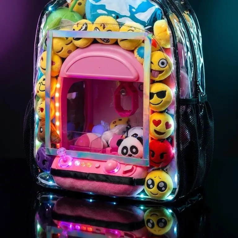 Claw Machine-Themed Backpack, Festival Wear Functional Bag