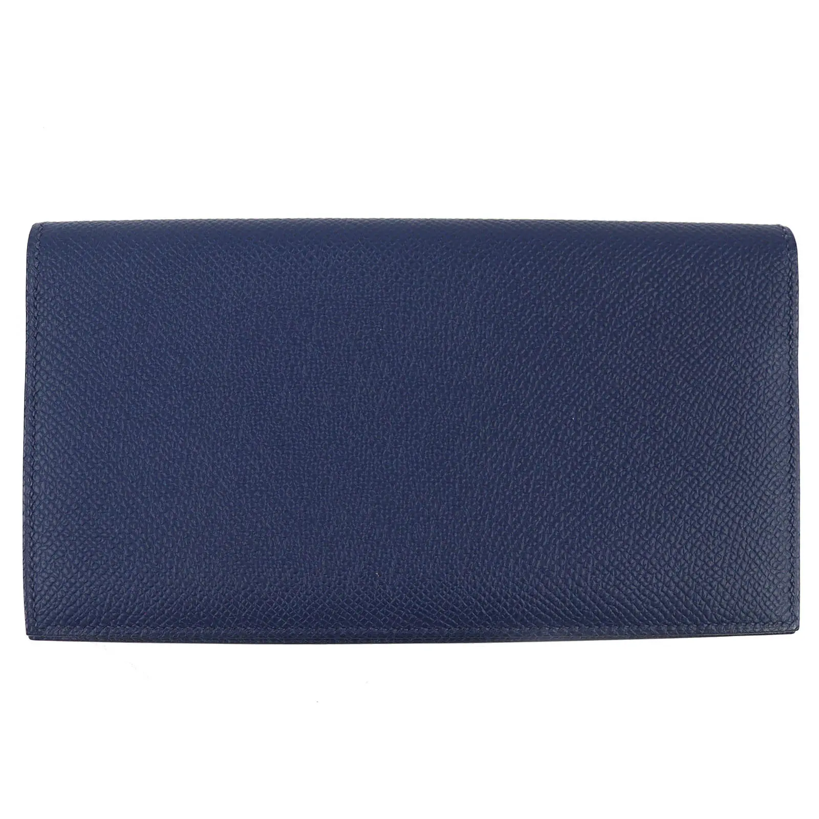 Pre-owned HERMÈS Calfskin Small Leather Goods MC2 Fleming Epsom Bifold Wallet