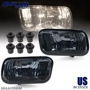 Bumper Fog Lights Driving Lamps Fit For 2009-2012 Ram 1500 2500 3500 Smoked Lens G-PLUS