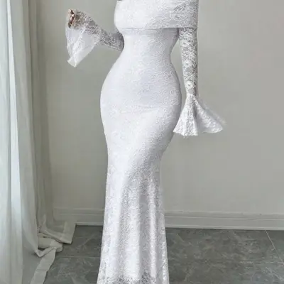 Blanca Boat Neck Mermaid Formal Dress Windsor - TikTok Shop