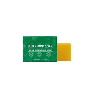 Superfood Soap Botanical Brightening Facial Cleansing Nourishing Daily Rich Foam Gentle Mild Soothing Cleanser For Face And Body
