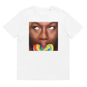 CARMINE DAVIS "Sucker." - Unisex organic cotton t-shirt